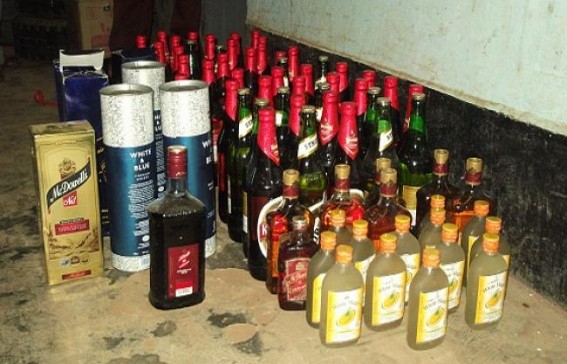 Alcohol worth 32 thousand ceased from Mohanpur